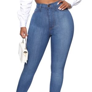 Fashion Nova High Waisted Skinny Jeans